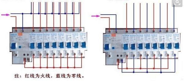断路器接线，各式各样的断路器接线都有，值得学习